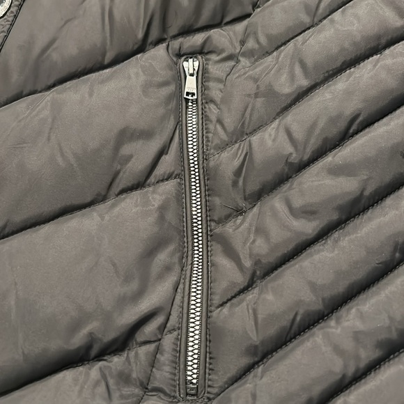 LONDON FOG 3X Black ZIP-FRONT LONG LENGTH PUFFER JACKET ZIP-OFF FUR TRIM HOOD - Picture 14 of 16